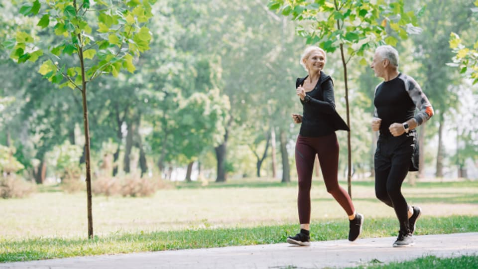 Joggen kann man in jedem Alter lernen.