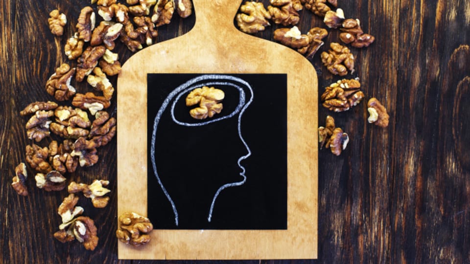 Brainfood - Nüsse sind extrem gut fürs Hirn, allen voran Wallnüsse.