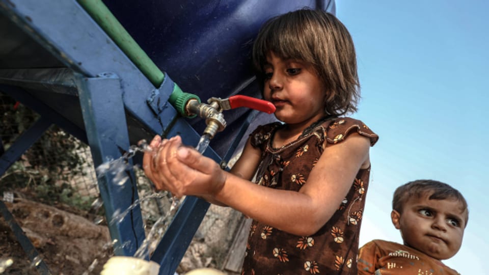 Choleraausbruch in Syrien: Schuld ist verschmutztes Trinkwasser.