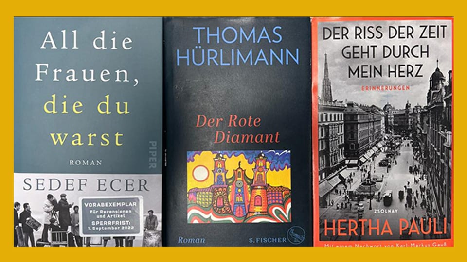 Drei aktuelle Buchempfehlungen auf dem Literaturstammtisch