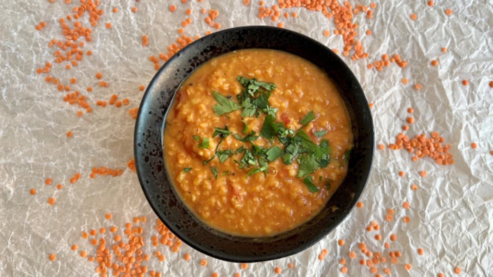 Himmlische Linsensuppe A point Rezept aufs Wochenende SRF