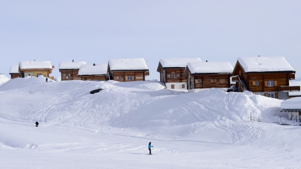 Die Schweiz ist auch das Land der Chalets.