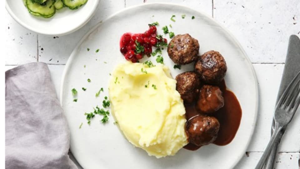 Köttbullar - schmeckt auch vegan zubereitet sehr lecker.