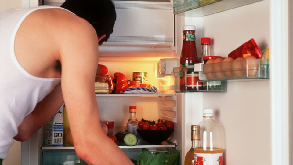 Beliebt, wenn man nicht sofort etwas anpacken kann: der Gang zum Kühlschrank.