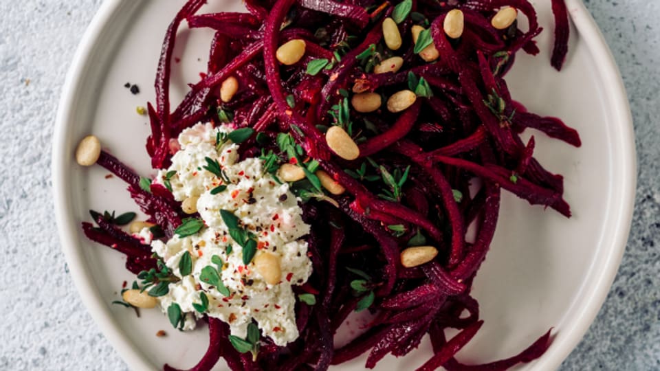 Randensalat schmeckt gut, aber die Rande gibt mehr her.