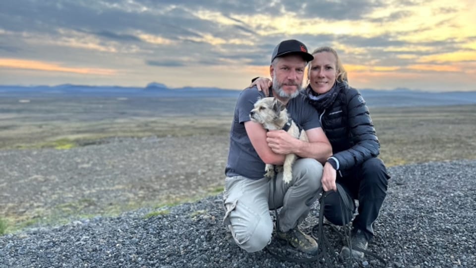 Steff und Isabelle Felix sind in Island angekommen.