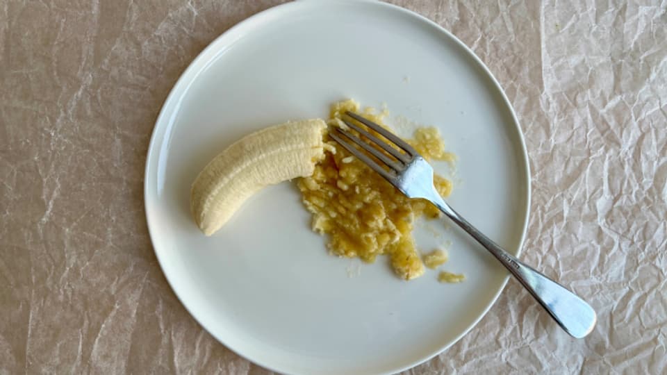 Banane: Stopft als Brei besonders effizient.