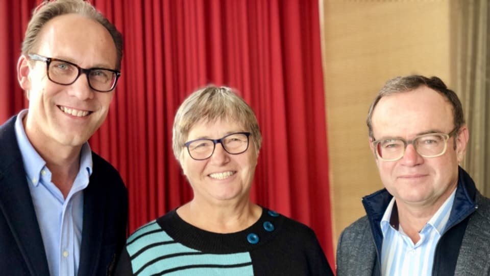 Christian Zeugin Kathrin Altwegg und Bruno Bieri