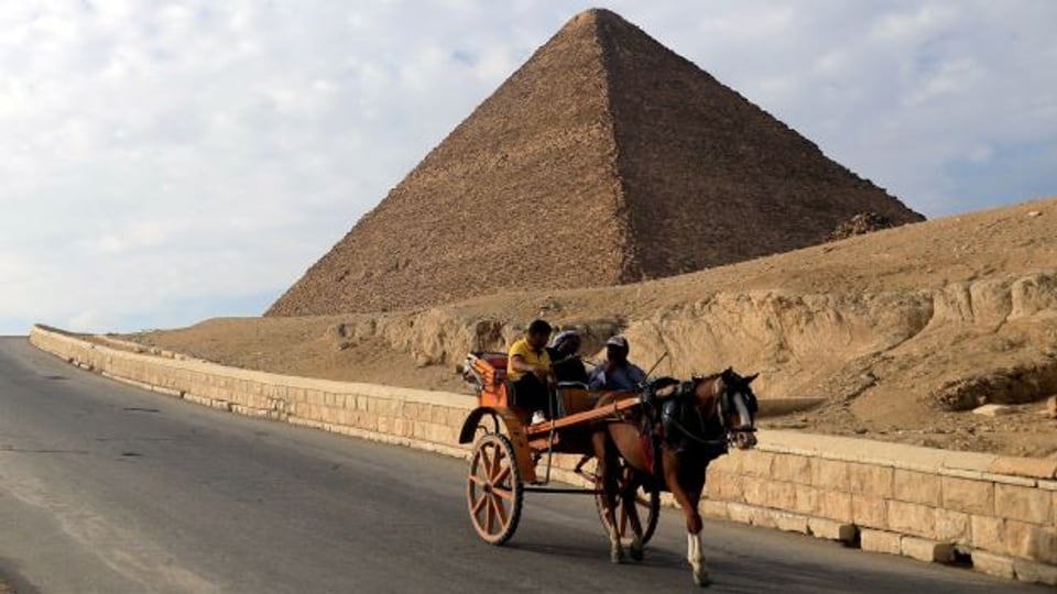 Wie kam der Flurname Ägypten in die Schweiz? Im Bild die Cheops-Pyramide