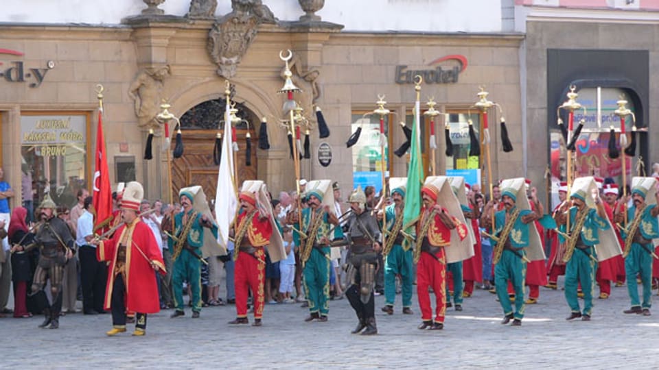 Die Janitscharenmusik war ursprünglich die Militärmusik der Osmanen.