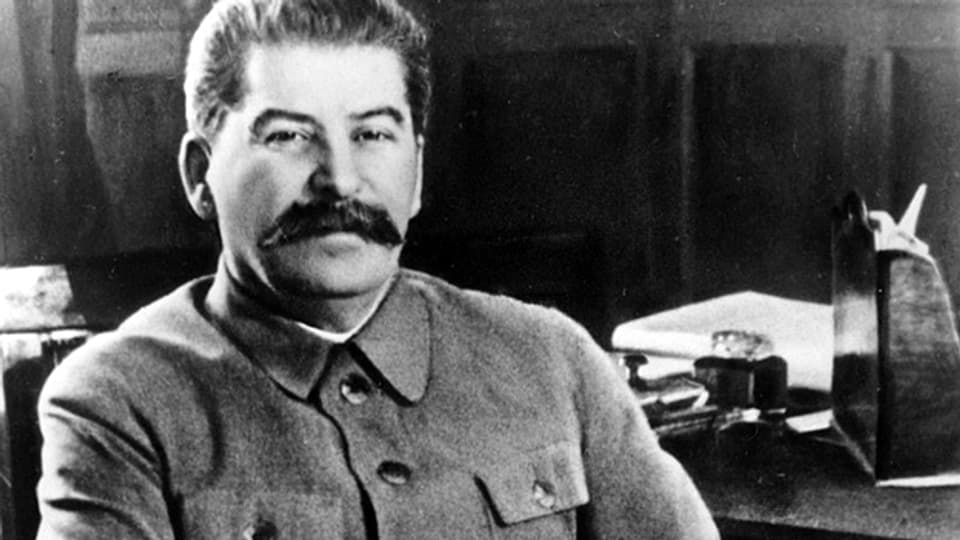 Josef Stalin posiert 1950 in seinem Büro im Moskauer Kreml.