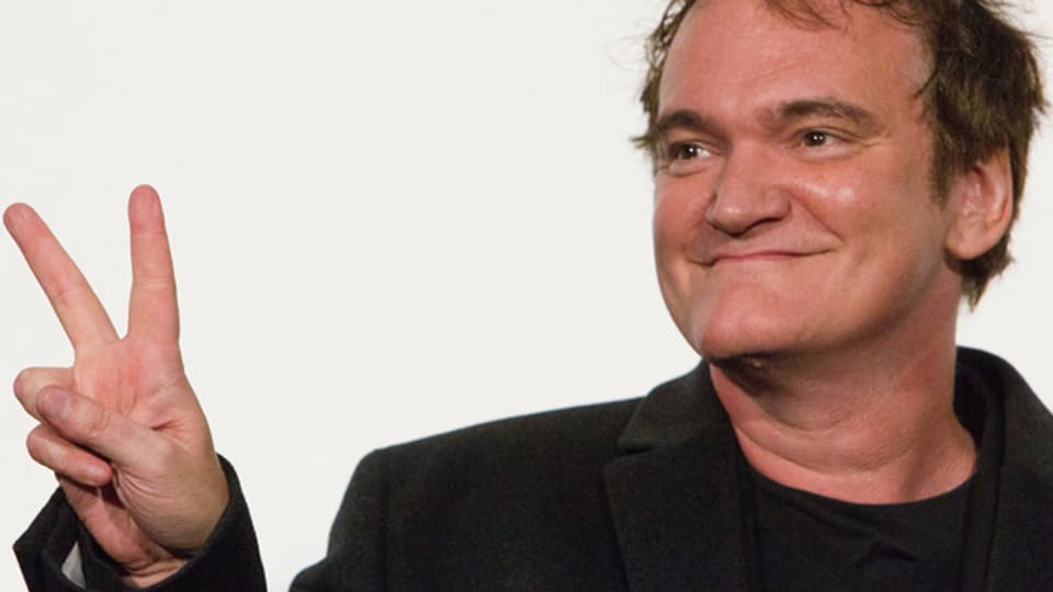 Quentin Tarantino bei einer Präsentation seines neuesten Films «Django Unchained» in Tokyo.