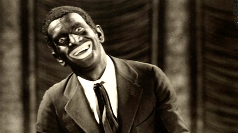 Der Sänger und Schauspieler Al Jolson mit einem Blackface im Film «The Jazz Singer».