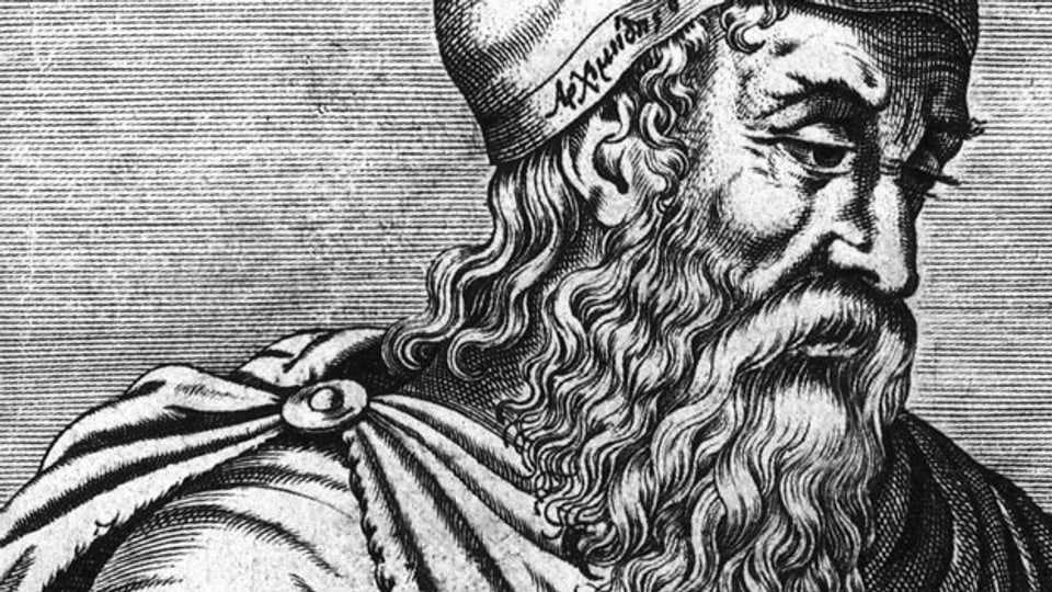 Unter anderem hat Archimedes die Hebelgesetze formuliert.