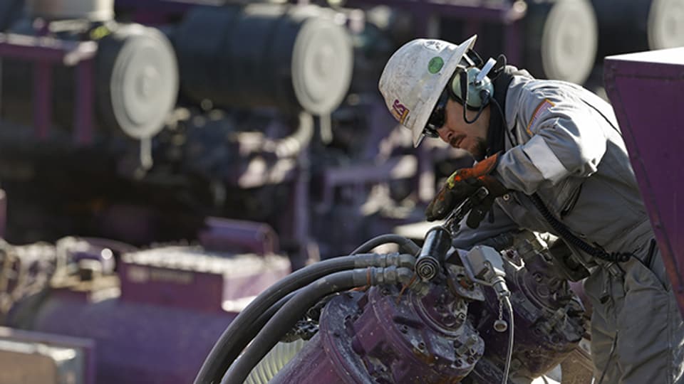 Die Gasgewinnung mit «Fracking» ist umstritten.