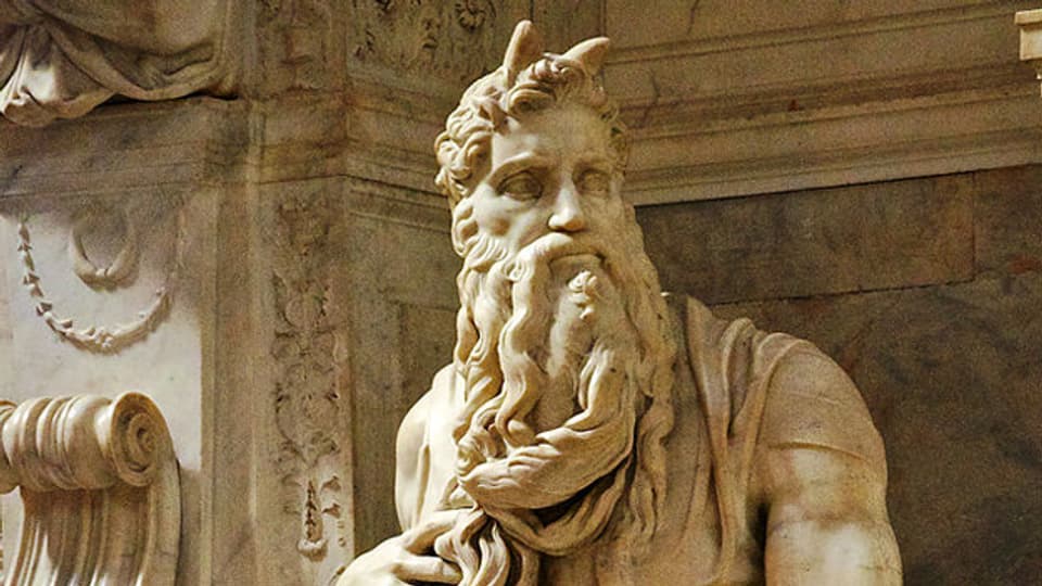 War Mose wirklich gehörnt? Michelangelos Mose-Statue in Rom