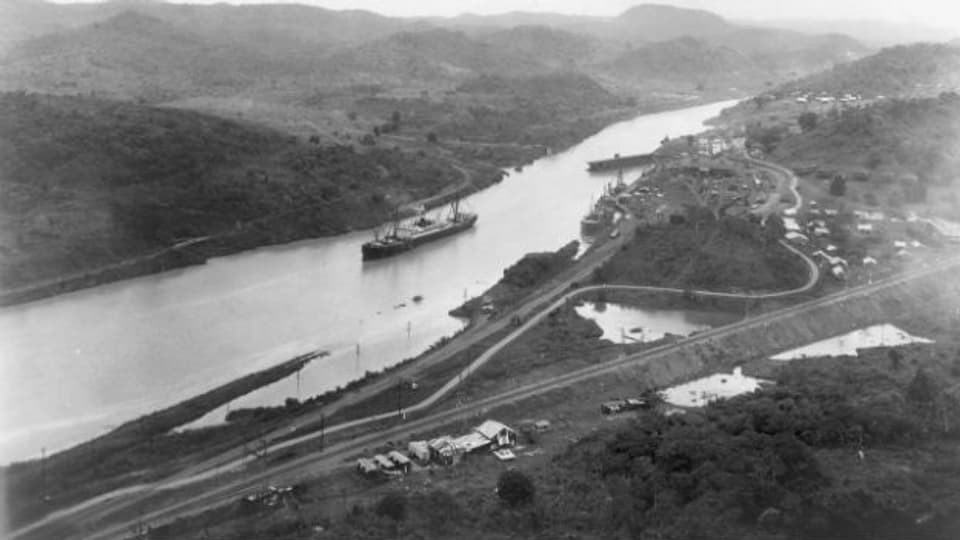 Wurde vor hundert Jahren eröffnet: Der Panama-Kanal.
