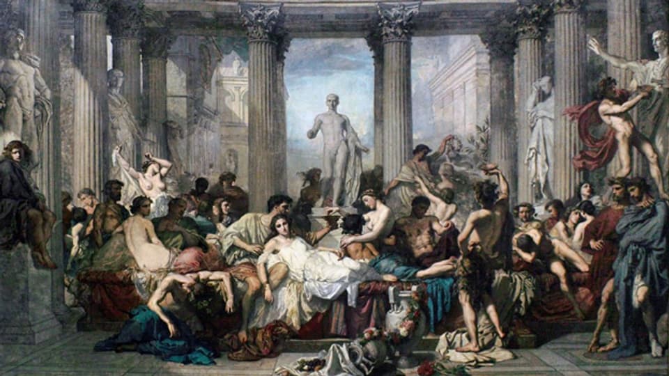 «Les Romains de la décadence» von Thomas Couture
