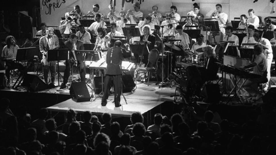 Big Band am Soirée Quincy Jones in Montreux (1994).