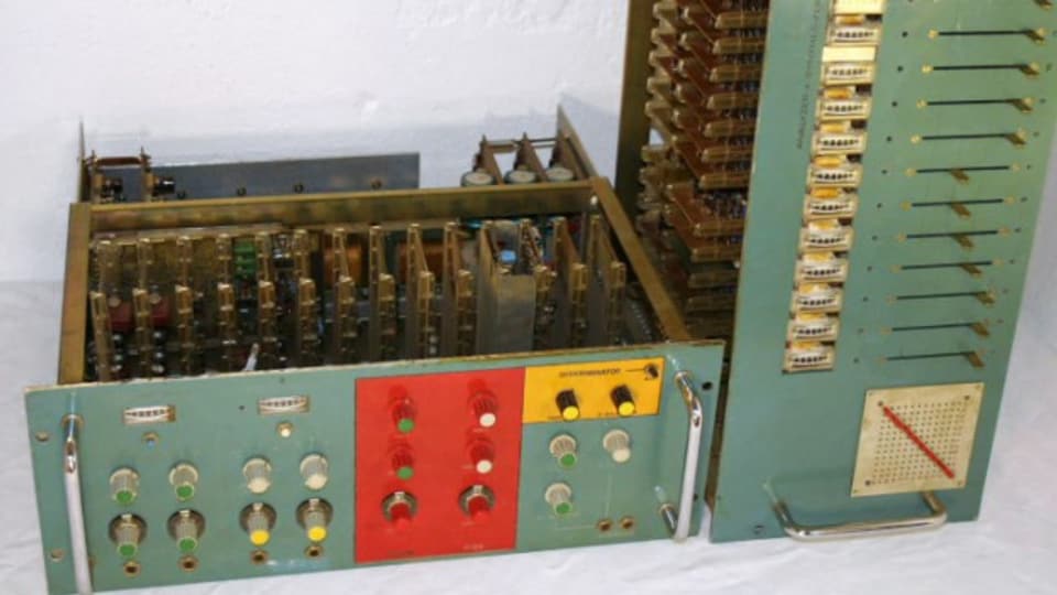 Der Vocoder von Kraftwerk Anfang der 1970er-Jahre.
