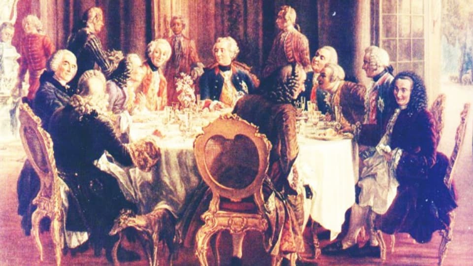 Ein erlesener Kreis: «Die Tafelrunde Friedrichs II. in Sanssouci»