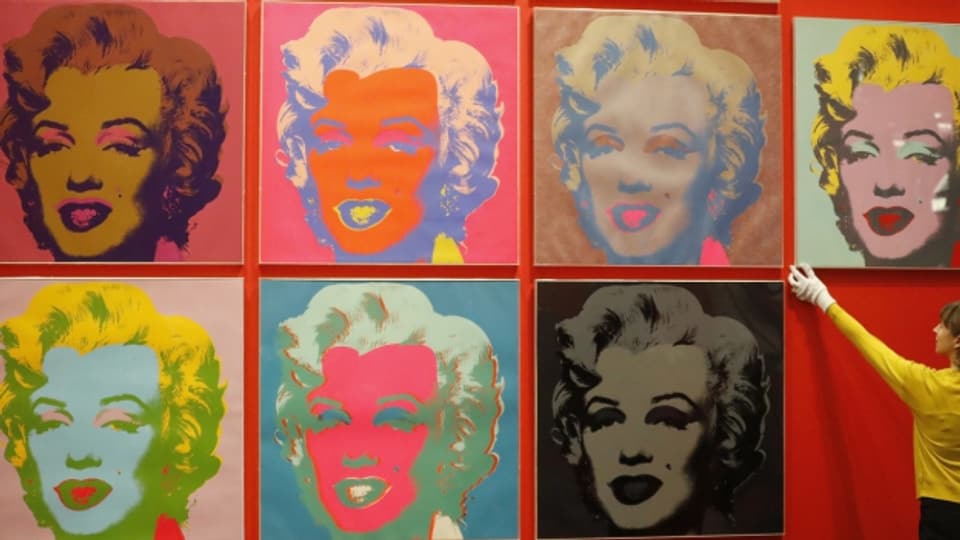 Marilyn Monroes Lächeln by Andy Warhol