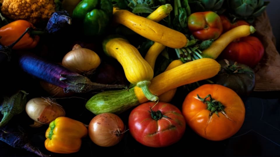 Tomaten, Zucchetti, Auberginen: Zutaten der einfachen Küche.