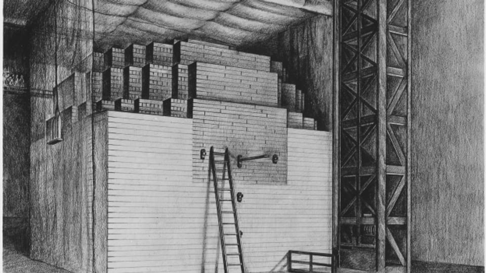 Eine Zeichnung einer der mindestens 12 Piles von 1942