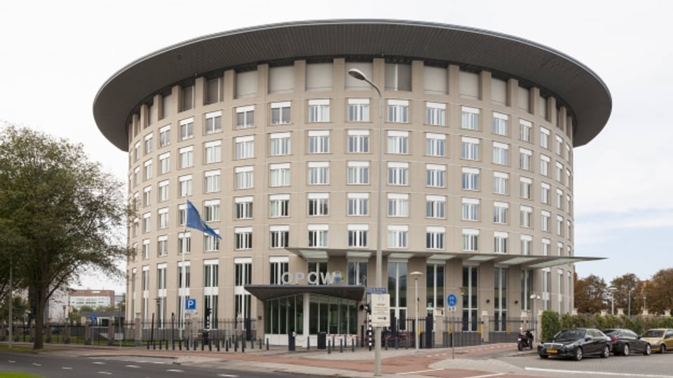 Gebäude der Chemiewaffen-Abrüstungskonferenz in Den Haag
