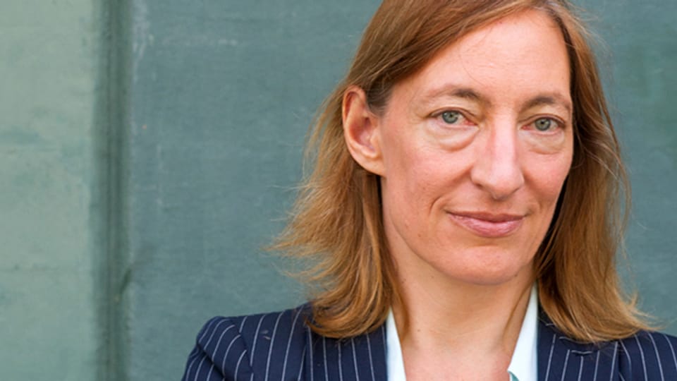 Die Schriftstellerin Ruth Schweikert, portraitiert am 12. Mai 2015 in Zürich.