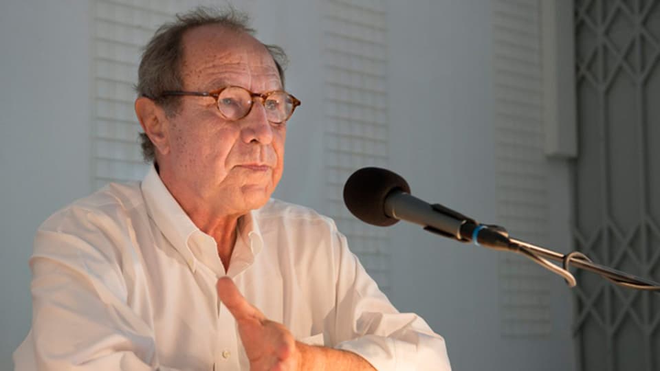 Dichter und Verleger Michael Krüger.