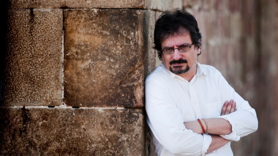 Albert Sánchez Piñol, Autor des Buchs «Der Untergang Barcelonas»