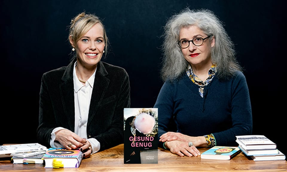 Franziska Hirsbrunner und Nicola Steiner im Gespräch über Ursula Frickers Roman «Gesund genug».