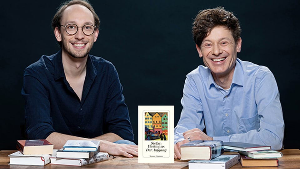 Felix Münger bringt den Roman «Der Aufgang» von Stefan Hertmans mit ins Gespräch mit Simon Leuthold.