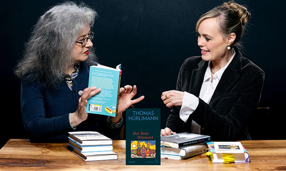 Nicola Steiner und Franziska Hirsbrunner tauchen mit Thomas Hürlimanns neuem Roman «Der Rote Diamant» in die Internatswelt in einem Kloster.