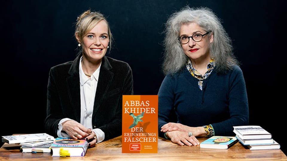 Franziska Hirsbrunner und Nicola Steiner im Gespräch über Abbas Khiders Roman «Der Erinnerungsfälscher»