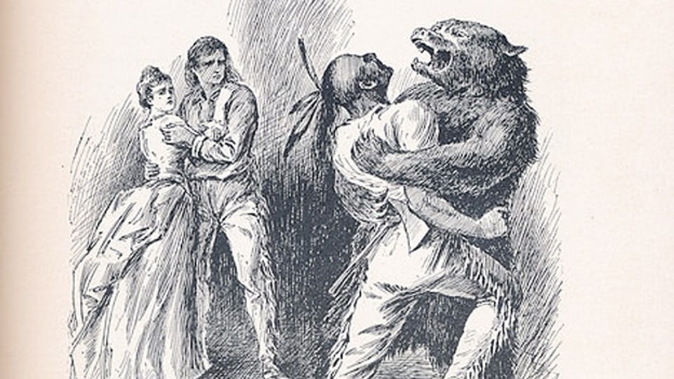 Illustration von 1896, J.T. Merril.