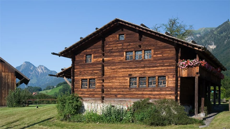 Das Wohnhaus des Bruder Klaus in Flüeli-Ranft, Obwalden.