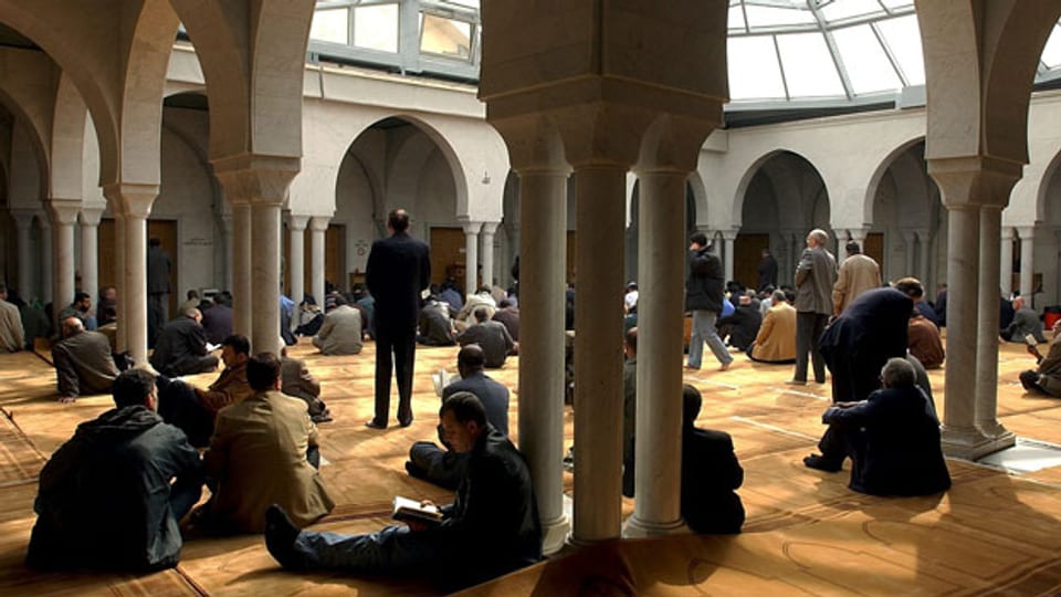 Die Moschee Petit-Saconnex in Genf.