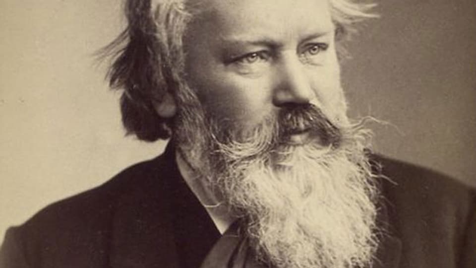 Schrieb die Sonate in einem glücklichen Sommer: Brahms.
