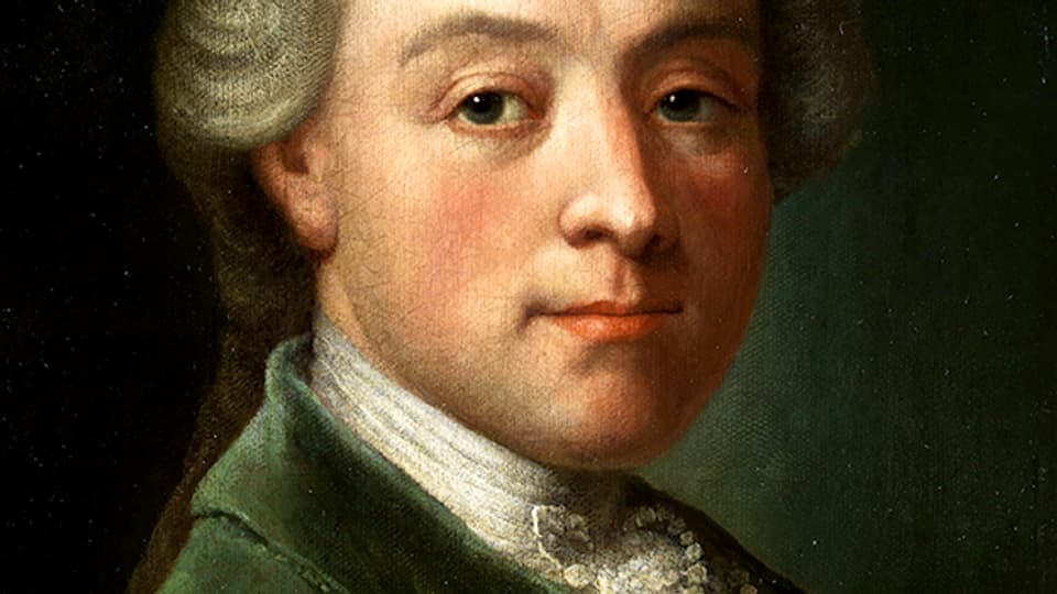 Porträt von Wolfgang Amadeus Mozart, 18. Jahrhundert.