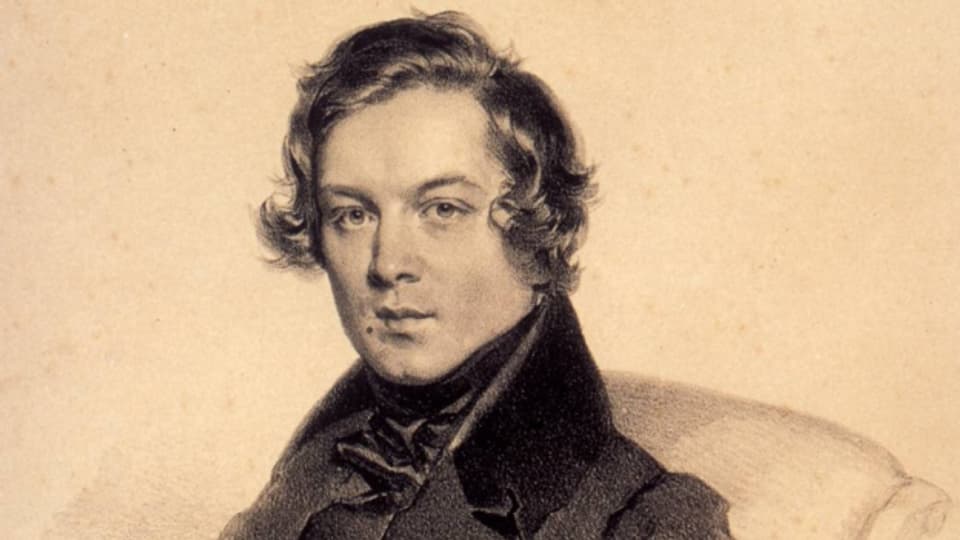 Er hat dem Wald ein Denkmal gesetzt: Robert Schumann.