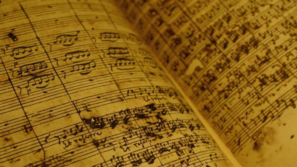 Handgeschriebenes Faksimile der h-Moll-Messe von Johann Sebastian Bach