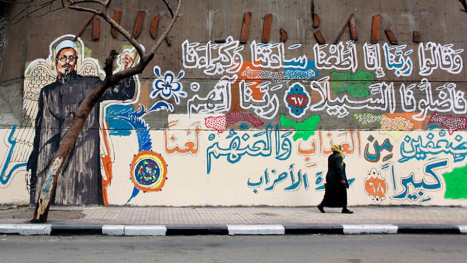 Die ägyptische Alternativkultur findet unter anderem in Form von Graffiti ihren Ausdruck.
