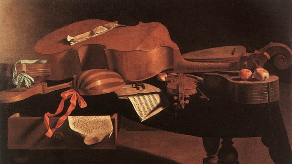 Evaristo Baschenis "Musikinstrumente"