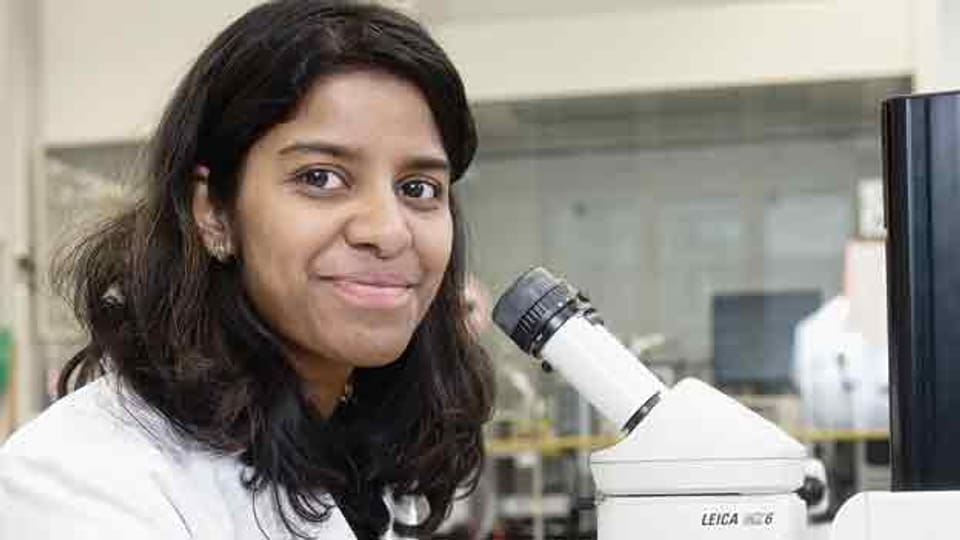 Lavanya Ramalingan studiert an der ETH Zürich Chemie.
