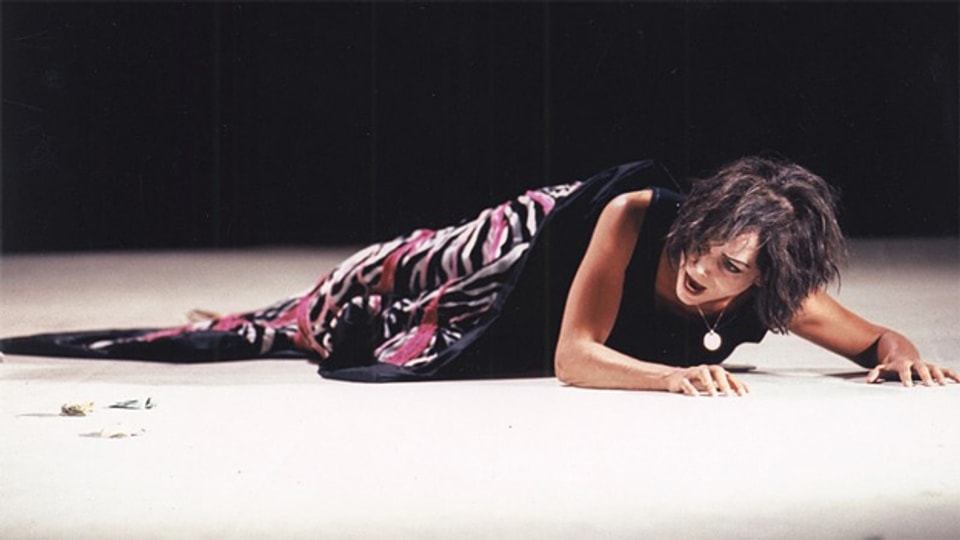 Maya Boog als Violetta in «La Traviata», Basel 2003.