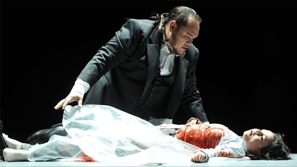 Opfert sich zum Schluss für den Herzog: Aleksandra Kurzak als Gilda in «Rigoletto».