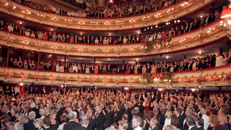 Sehen und gesehen werden: Royal Opera House in London.