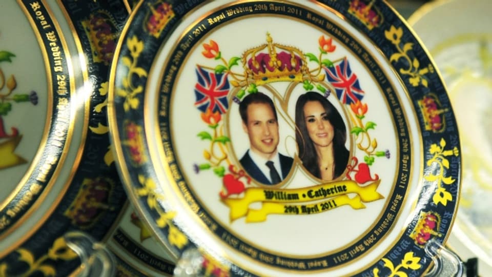 Mit königlichen Souvenirs kann man in Grossbritannien fast die ganze Küche einrichten.